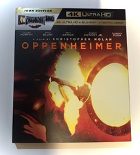 Oppenheimer ICON Limited Edition Walmart Exclusive 3 Disc 4K UHD Blu-ray