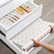 Best Shelf and Drawer Liner for Kitchen Cabinet Non Adhesive Strong Slip Paper