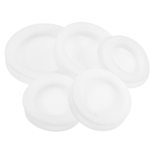 5 Pcs Round Rubber Stopper Piggy Bank Stoppers Assorted Sizes Plug