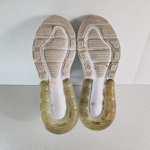 Nike Air Max 270 Shoes Youth Size 7Y Womens 8.5 White Sneakers 943345-103 - Picture 8 of 9