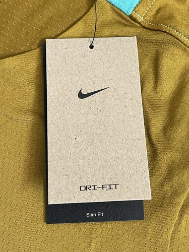 Nike Court Dri Fit ADV Slim Fit Tennisshirt "Grün" (Größe Herren S) - Bild 4 von 9