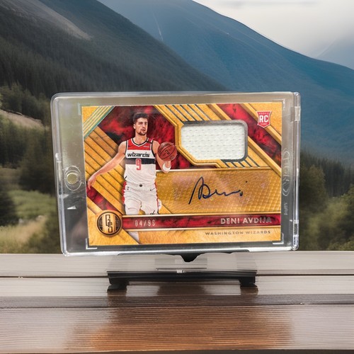 DENI AVDIJA 2020 PANINI GOLD STANDARD ROOKIE JERSEY AUTO /99