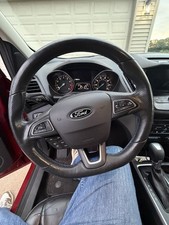 16 Thru 18 Focus St Oem Ford Heated Steering Wheel W Blue Stitching - Rs Model 16 Thru 18 Focus St Oem Ford Heated Steering Wheel W Blue Stitching - Rs Model