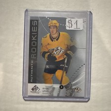 Upper Deck 2025-26 SP Game Used Authentic Rookies Ryan Ufko Predators NHL