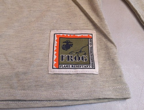 USMC Issue Desert Tan FROG Flame Resistant Potomac Field Shirt Size Small NEW - Picture 2 of 5