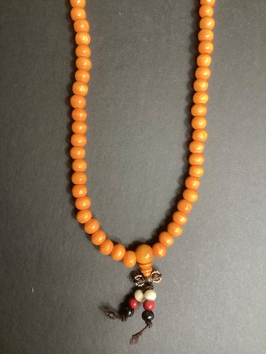 Lote 4 Collares Madera Semilla Material Natural Safari Meditación Mala Cuentas Boho - Imagen 5 de 17
