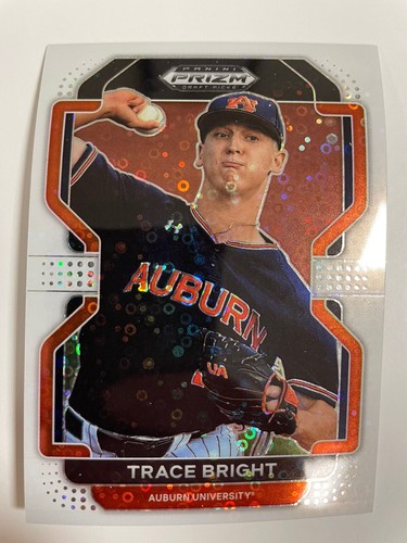 Trace Bright 3/50 2022 Panini Prizm Draft White Disco Donut Rookie Prospect RC - Picture 1 of 2