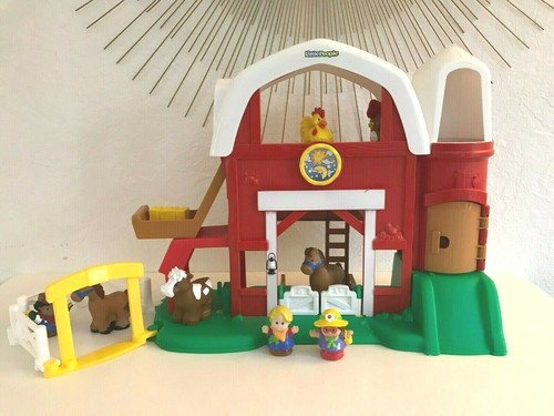 ♥ La Nouvelle Ferme Little People Fisher Price Les Animaux De La Ferme Sonore  - Photo 1/7