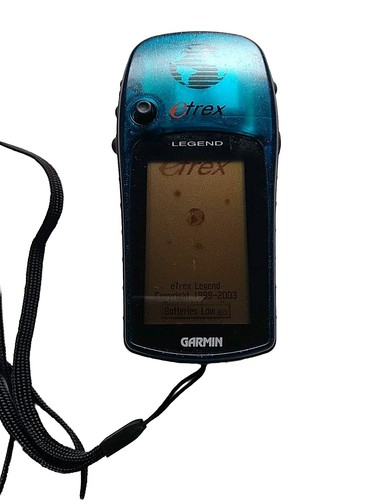 Garmin eTrex Legend Blue Handheld LCD Display Waterproof Hiking ~ GPS Navigator - Picture 2 of 3