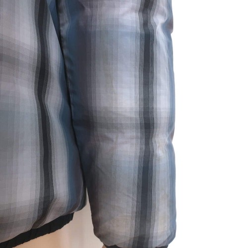 The North Face Boys 550 Reversible Down Jacket Plaid & Black Size Extra Large - Picture 16 of 21