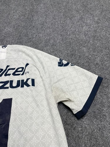 Camiseta deportiva Nike Dri-Fit Telcel Suzuki #11 DHL Banca Mifel blanca gris talla L - Imagen 6 de 16