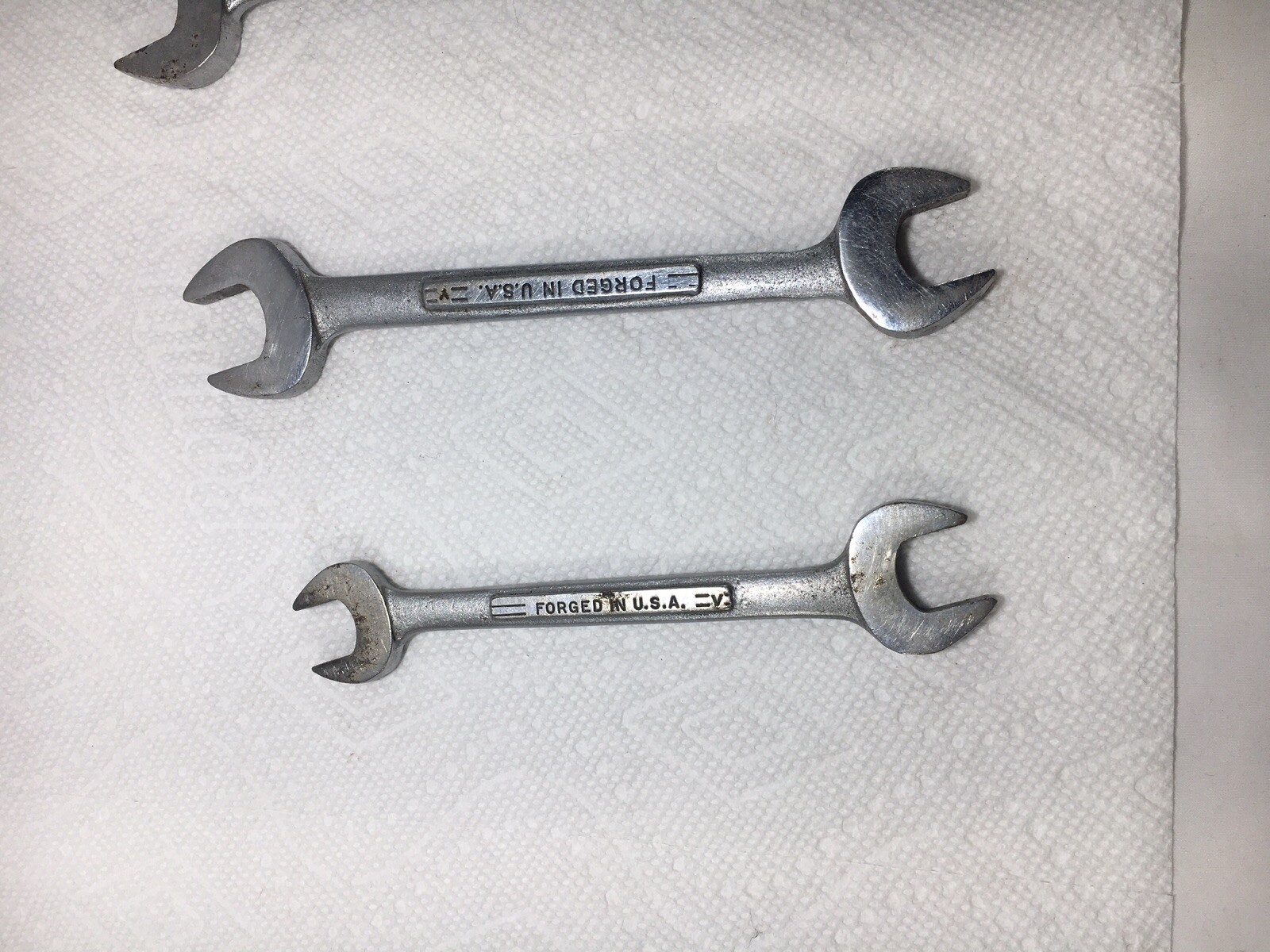 Lot of 4 Vintage CRAFTSMAN Double Open End Wrenches eBay