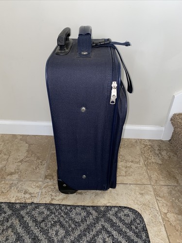 American Tourister Luggage Carry-On Suitcase - Navy Blue 20” - Picture 8 of 15