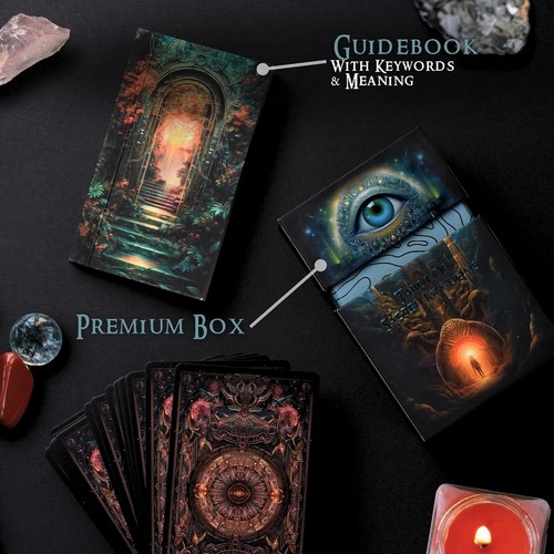 The Tarot of Sacred Kingdoms Tarot Cards – 78-Cards Tarot Deck with Guidebook... - Picture 7 of 10