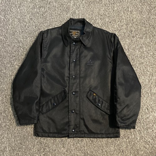 Vintage Alpha Industries 1990s Nylon Military Deck Jacket Made In USA Men’s Small - Bild 1 von 10