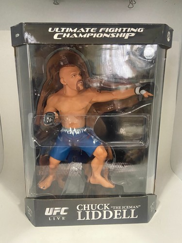 UFC Round 5 Chuck Liddell & Randy Couture 10 Inch Figure Set Live 2010 Sealed - Picture 9 of 17