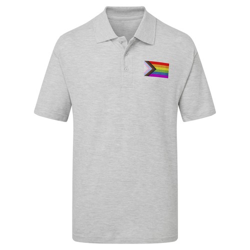 Besticktes Inclusive Pride Poloshirt LGBTQ Bekleidung Festival Geschenkidee - Bild 10 von 13