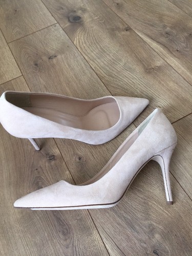 JCrew Elsie Suede Pumps Women Sz 11 Sandy Brown Blush Stone Tan NEW $245 A4969 - Picture 2 of 9