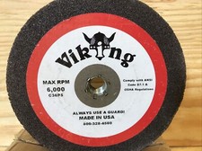VIKING Face Side Cup Grinding Wheel 6x2x5/8-11 STB Back #991001, C36P5