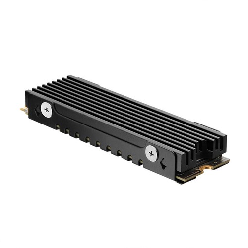 M.2 2280 Heat Sink Aluminum Alloy SSD Cooler for PS5 Game Console (Black) - Afbeelding 4 van 8