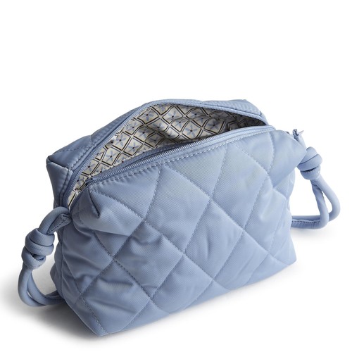 Vera Bradley Performance Twill Blake Crossbody Soft Chambray - Picture 2 of 3