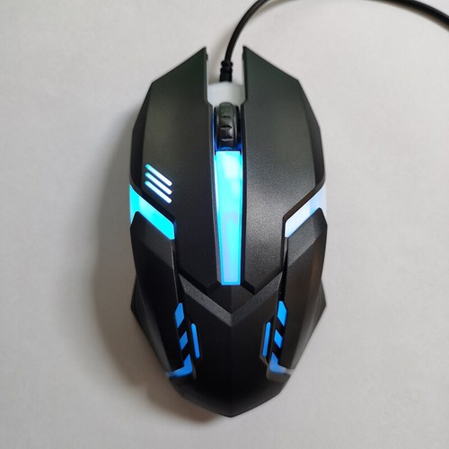 Sports LED Luminous Backlit Wired Mouse USB Wired Computer Gaming Mouse - Afbeelding 9 van 14