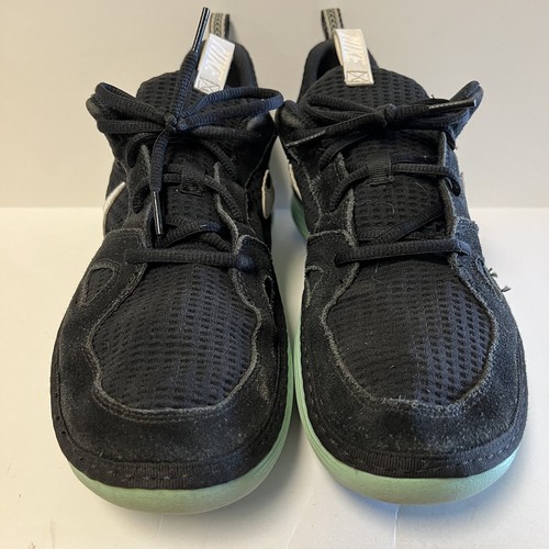 Nike Solarsoft Run Mens Size 11 Black White Bomber Gray Air Sneakers 631409-010 - Picture 3 of 14