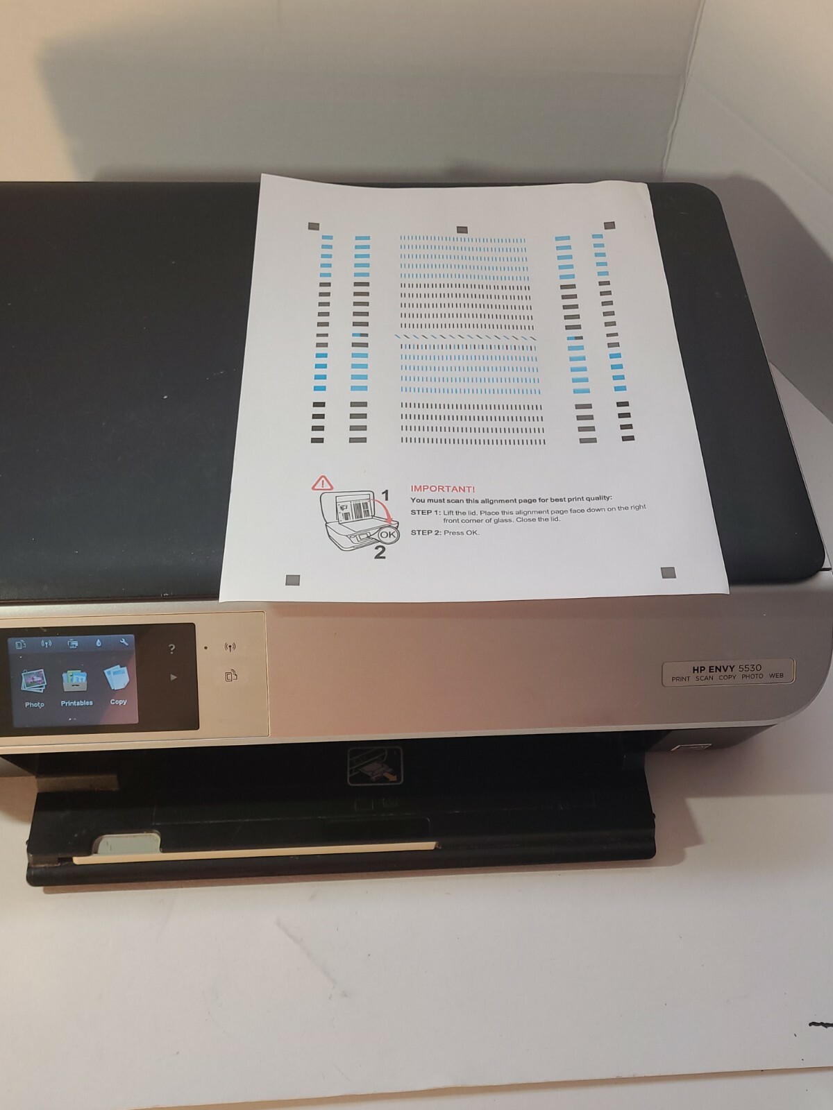 HP Envy 5530 printer All In One Print- Copy- Scan- Photo | eBay