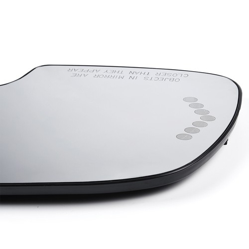 Espejo retrovisor térmico vidrio intermitente LED lado izquierdo apto para Chevy GMC Cadillac - Imagen 12 de 12