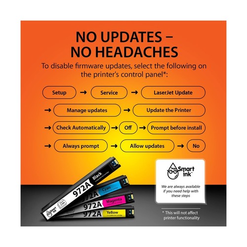 Smart Ink Kompatibel Tintenpatrone Ersatz für HP 972A 972 (4er Pack Combo)... - Bild 4 von 9