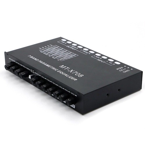 Auto Audio Equalizer einstellbar EQ Auto Verstärker Graphic Equalizer mit CD/AUX # - Bild 5 von 6