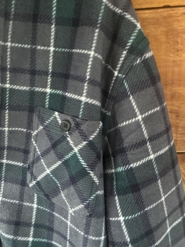 Anchorage Expedition Brand Plaid Sherpa Lined Jacket Button Up Men’s Size Medium - Picture 5 of 10