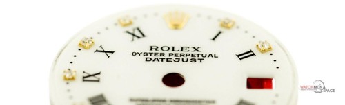 Original Lady Rolex Datejust 69173 79173 6916 White Roman Diamond Dial 2/T #D84 - Bild 4 von 8