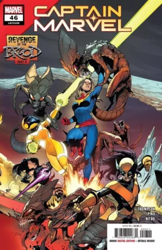 Captain Marvel (2019) #46 NM Juan Frigeri Cover
