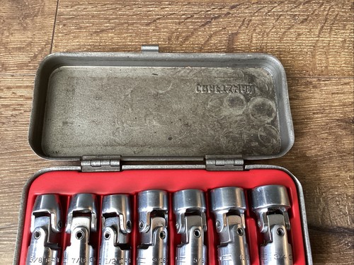 Craftsman 7pc Flexible Socket Set 12pt 3/8" Drive =V= USA Free Ship - Picture 5 of 6