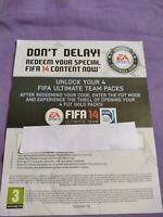Fifa 14 4 Fifa Ultimate Team Packs DL C (Not Actual Game) Ps3