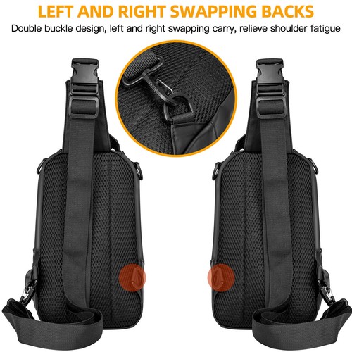 Crossbody Sling Backpack Sling Bag Travel Hiking Chest Bag Daypack - Bild 6 von 10