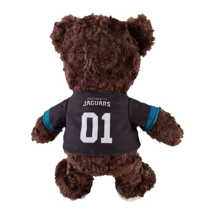 NFL Jacksonville Jaguars 12" oso de peluche con camiseta Foto 3 de 3