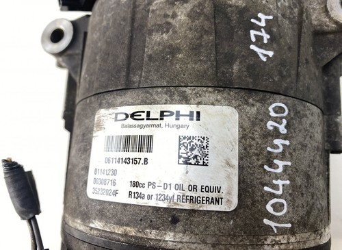 MASERATI GHIBLI III (M157) VA2621878 AC / aircon Compressor 35232024F 01141230 - Picture 3 of 3