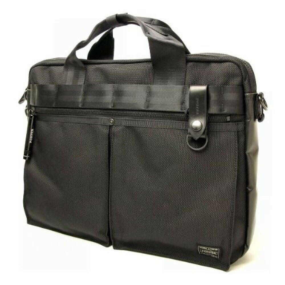 Yoshida Kaban PORTER / HEAT 2WAY BRIEFCASE 703-07881 Black