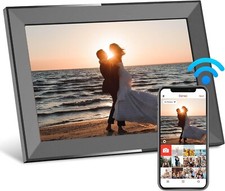 Skyrhyme Frame 10 inch Wi-Fi Digital Touch Screen Picture Frame with 8GB Storage