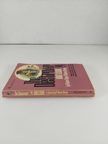 The Destroyer #24 King's Curse by W Murphy & R Sapir 1976 Pinnacle 1st Print PB - Picture 2 of 12