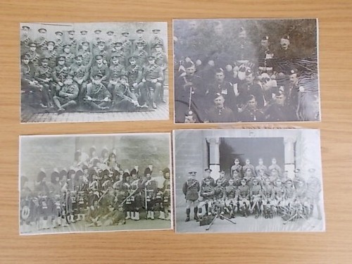 LARGE JOB LOT 50 OLD MILITARY PHOTOGRAPHS VARIOUS ERAS & REGIMENTS UK MILITARIA - Foto 6 di 12