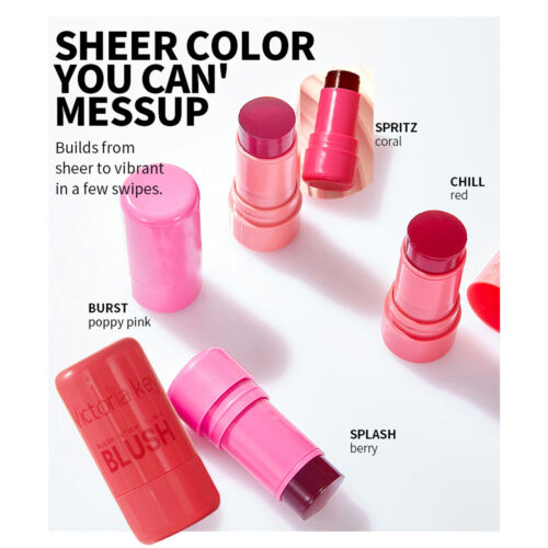 4pcs/set Milk Cooling Water Jelly Tint Milk Jelly Blush Water Jelly Tint Stick - Picture 6 of 10