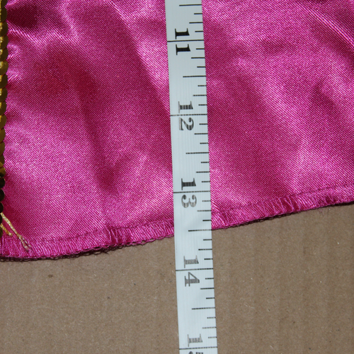 Disney Jakks Pacific Girls Fantasy Play Costume Pink Sequins Layers Size 4-6X - Picture 5 of 8