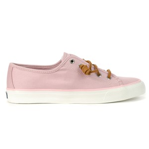 Sperry Top-Sider Women's Seacoast Canvas 2 Lace Pink Sneakers STS97637 NEW!