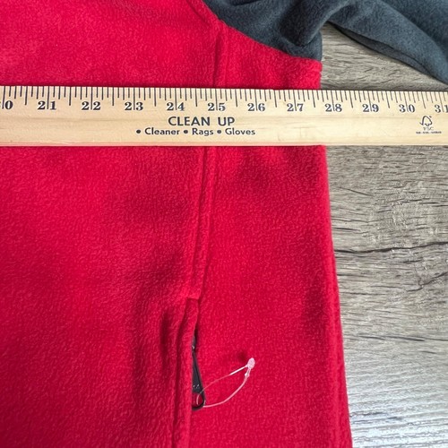Columbia Granite Mountain Fleece Jacket Mens XXL Red Gray  Full Zip Outdoor - Picture 14 of 20