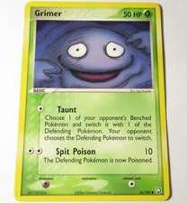 Grimer 56/109 EX Team Rocket Returns Pokemon Card