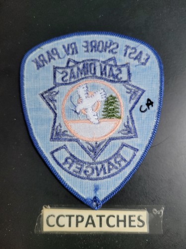 SAN DIMAS, CALIFORNIA EAST SHORE RV PARK RANGER POLICE SHOULDER PATCH CA - Bild 2 von 2