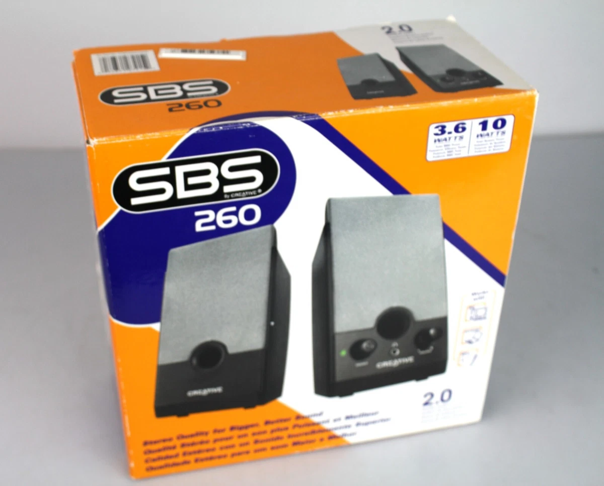 Creative SBS 260 Computer Speakers eBay